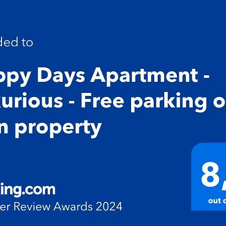Happy Days Apartment - Luxurious - Free Parking On Own Property ザントフォールト エクステリア 写真